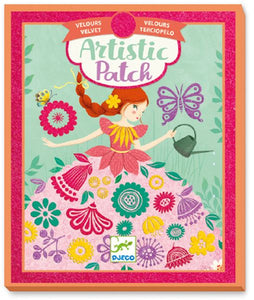 Artistic patch velvet / Ladies